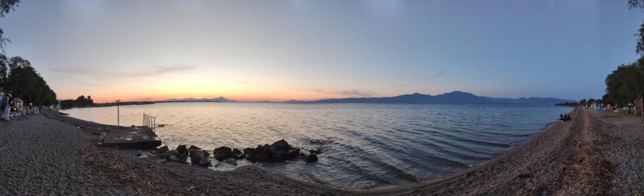 Beach Front Apartment Nea Palatia Exterior foto
